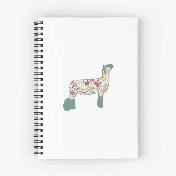 Item preview, Floral Show Ewe/Sheep designed and sold by Allison James.