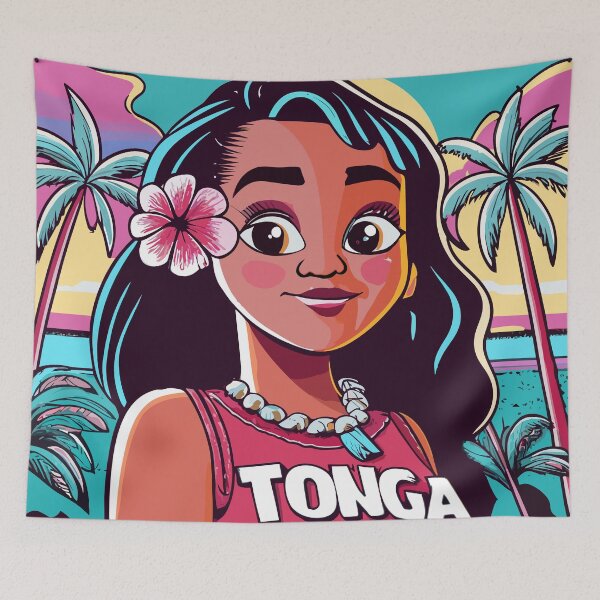 Item preview, Tongan Tahine designed and sold by GeeEye.