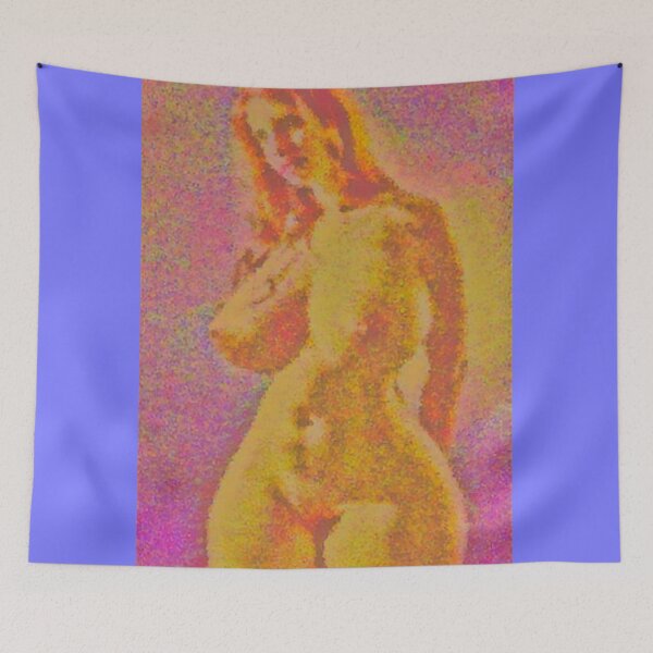 Item preview, Curvy female nude, digital painting  designed and sold by pulchritude560.