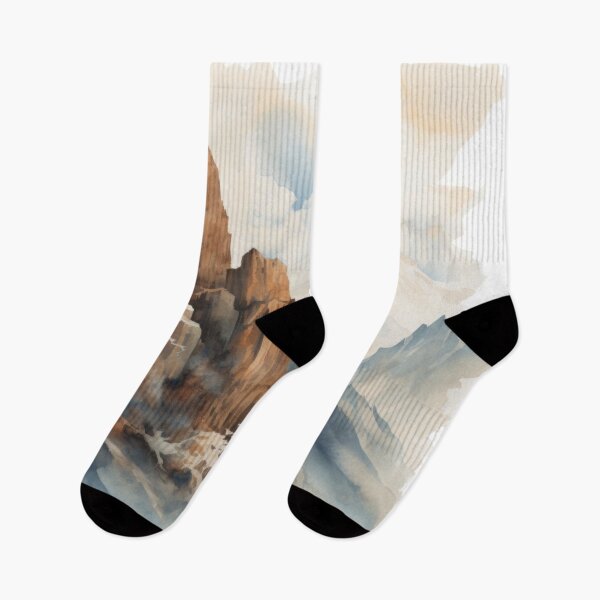 Item preview, Mountain Landscapes with Eagles, Cliffs, and Clouds designed and sold by Zoomie-s.