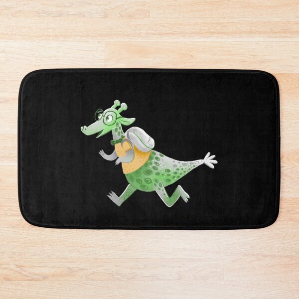 Item preview, Off to school Dinosaur designed and sold by jasmineberry.