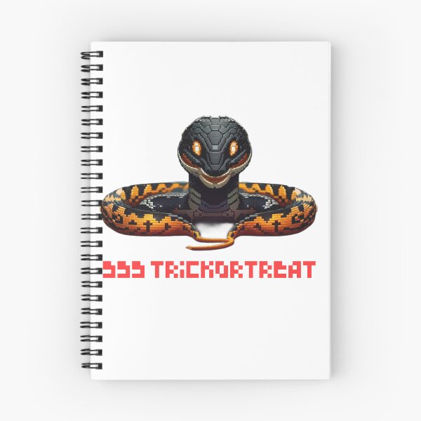 Item preview, Serpiente de píxeles de Halloween designed and sold by PERFECART.