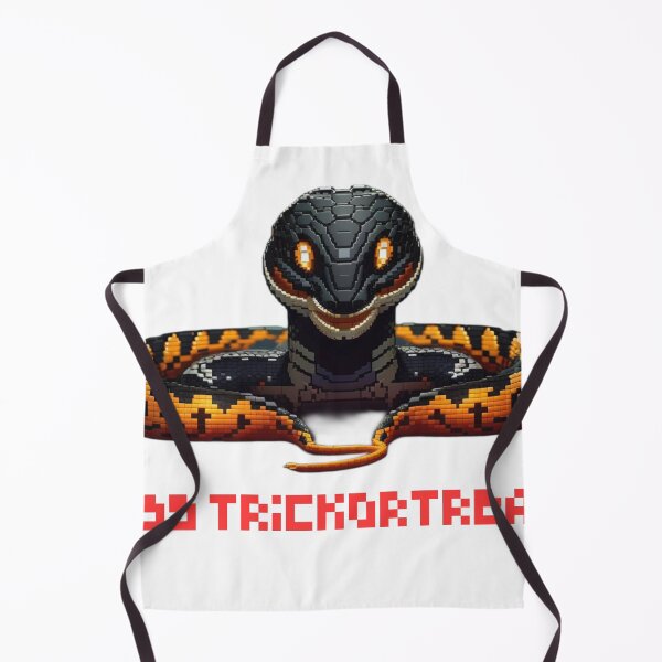 Item preview, Halloween pixel snake  designed and sold by PERFECART.