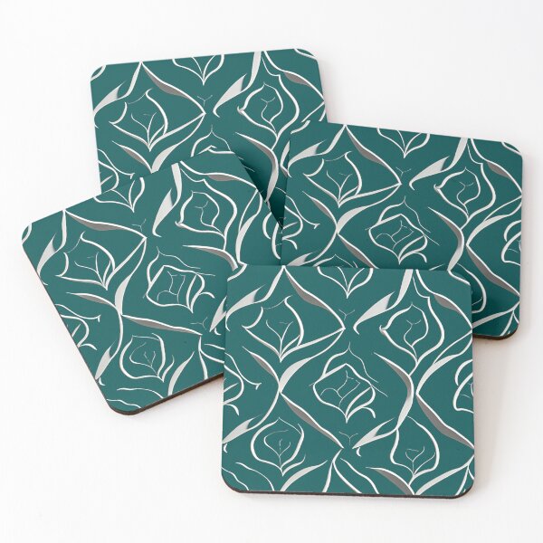 Item preview, Seamless paper cutout pattern designed and sold by likbatonboot.