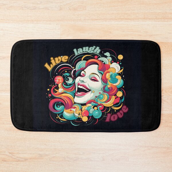 Item preview, Live Love  Laugh - A Colorful and Inspirational Design designed and sold by alaa-mously.