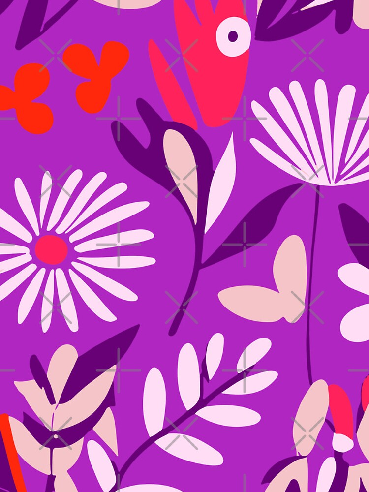 Thumbnail 5 of 5, iPhone Case, Floral pattern designed and sold by timegraf.