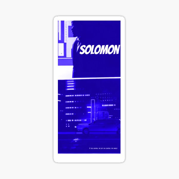 Aperçu de l'œuvre Neon Enigma: Solomon’s Mystical Metropolis créée et vendue par BROCCA.