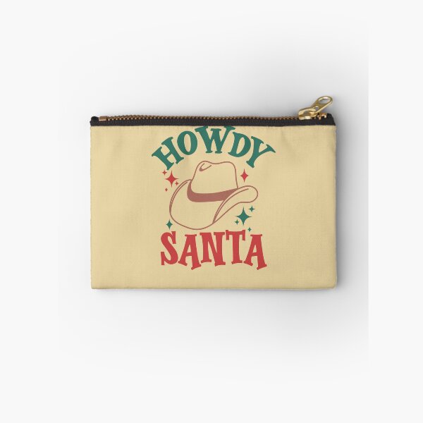 Item preview, Howdy Santa Cowboy Hat Western Christmas designed and sold by ArtMeetsPizza.