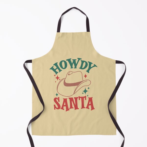 Item preview, Howdy Santa Cowboy Hat Western Christmas designed and sold by ArtMeetsPizza.