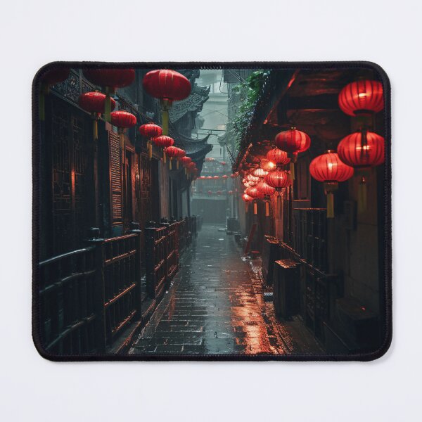 Item preview, Beijing Hutong during Mid Autumn Festival #1 designed and sold by tensorbrush.