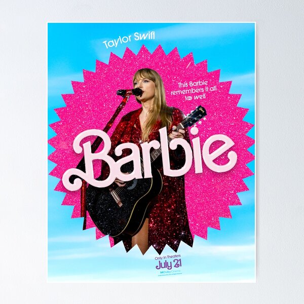 Taylor Swift: Barbie Poster