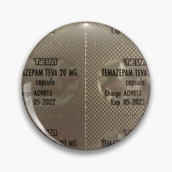 Item preview, Teva Temazepam 20mg Eggs Blister Strip Pharma Design  designed and sold by DF118.