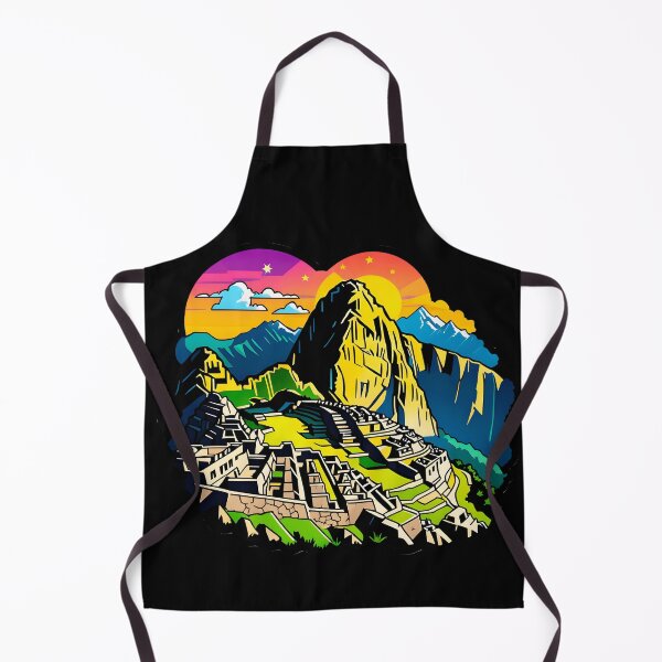 Item preview, Colorful Machu Picchu designed and sold by Beatriz Design.