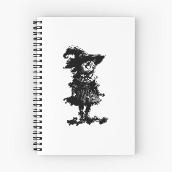 Item preview, Cute Witch cat Halloween  Hallows Eve Art  designed and sold by sdartproject.