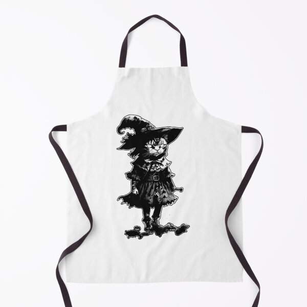 Item preview, Cute Witch cat Halloween Hallows Eve Art designed and sold by sdartproject.