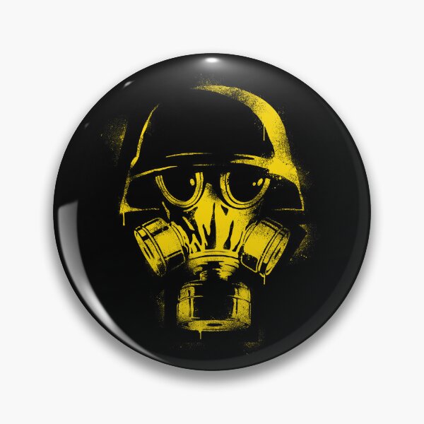 Item preview, Army Gasmask Spray Paint Stencil designed and sold by RevolutionGFX.