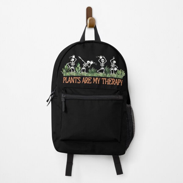 Item preview, plants are my therapy, plants lover skeletons, plant lover designed and sold by MyKaiUS.