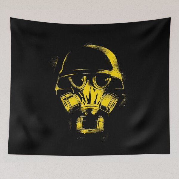 Item preview, Army Gasmask Spray Paint Stencil designed and sold by RevolutionGFX.