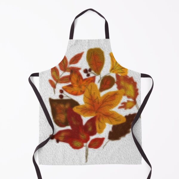 Item preview, Fall leaves pattern designed and sold by Alla Gill.