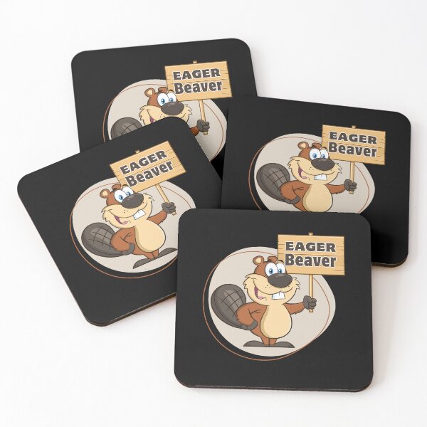 Item preview, Eager beaver designed and sold by FatBirdie.
