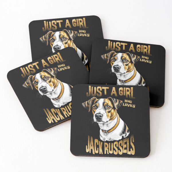 Item preview, Just A Girl Who Loves Jack Russels designed and sold by jbird1979.