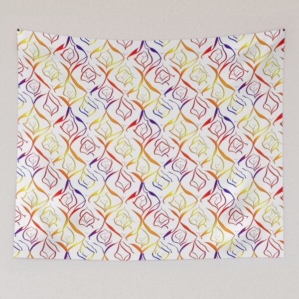 Item preview, Seamless Paper Cutout Pattern designed and sold by likbatonboot.