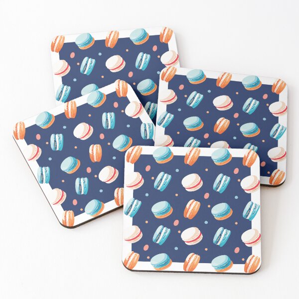 Item preview, Retro abstract macarons pattern designed and sold by CrazySweets.