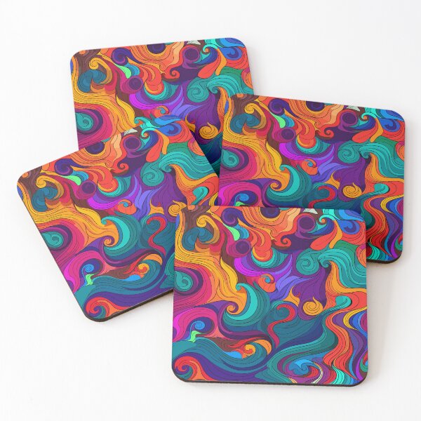 Item preview, Psychedelic Waves designed and sold by ShantyShawn.