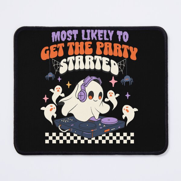 Item preview, Most Likely To Halloween, Get the Party Started, Cute Ghost, Halloween Ghost, Ghost Music designed and sold by ShoniwDesigns.