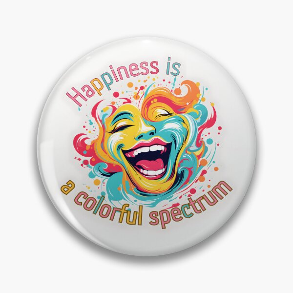 Item preview, Happiness is a colorful spectrum - Rainbow design designed and sold by alaa-mously.