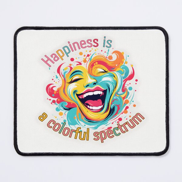 Item preview, Happiness is a colorful spectrum - Rainbow design designed and sold by alaa-mously.