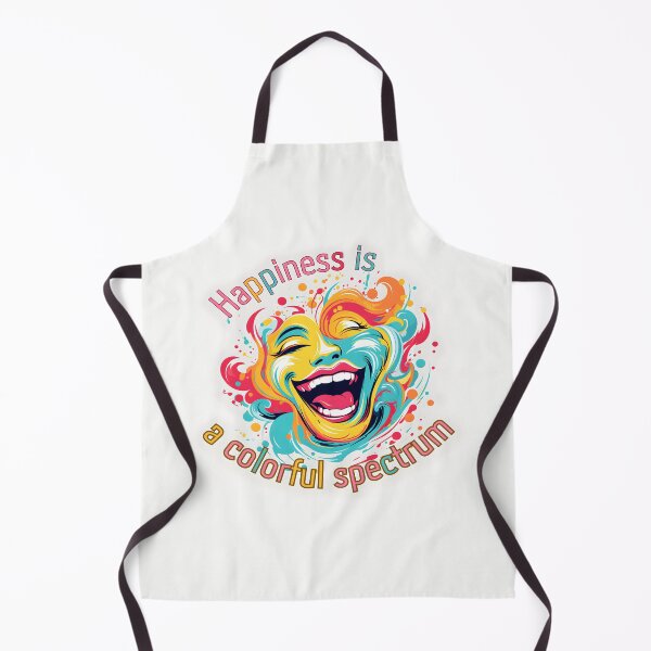 Item preview, Happiness is a colorful spectrum - Rainbow design designed and sold by alaa-mously.