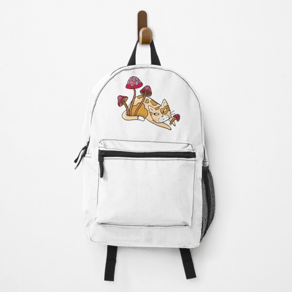 Item preview, The cat in amongst the mushrooms designed and sold by jasmineberry.