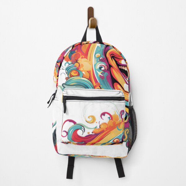 Item preview, Happy Smiley Face, Colorful Abstract designed and sold by alaa-mously.