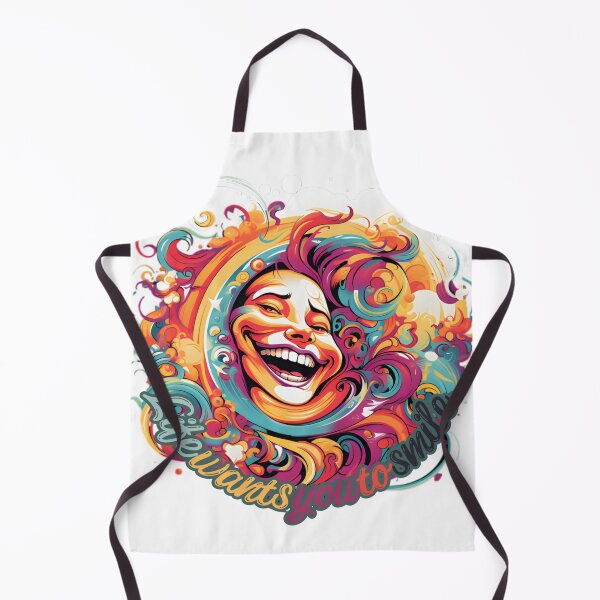 Item preview, Happy Smiley Face, Colorful Abstract designed and sold by alaa-mously.