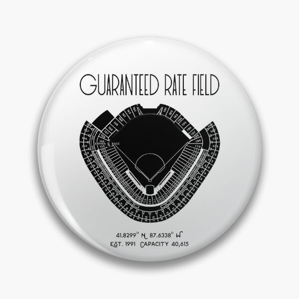 Item preview, Chicago White Sox Guaranteed Rate Field Stadium Baseball designed and sold by Birch Trail Boutique.