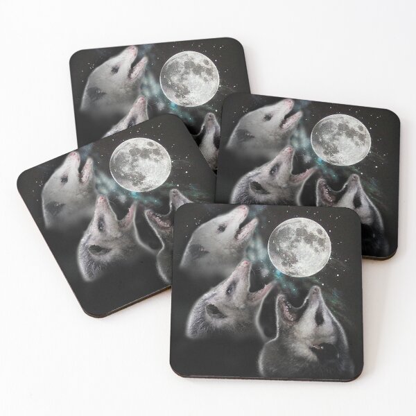 Item preview, 3 Opossum Moon   designed and sold by RubyPJackson.