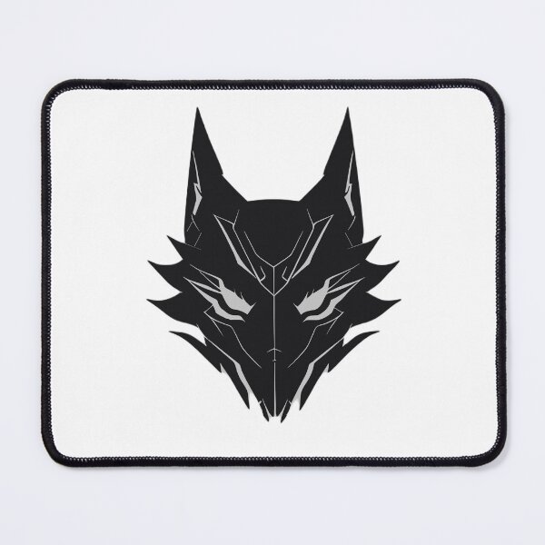 Item preview, Black wolf head designed and sold by KimierArt.