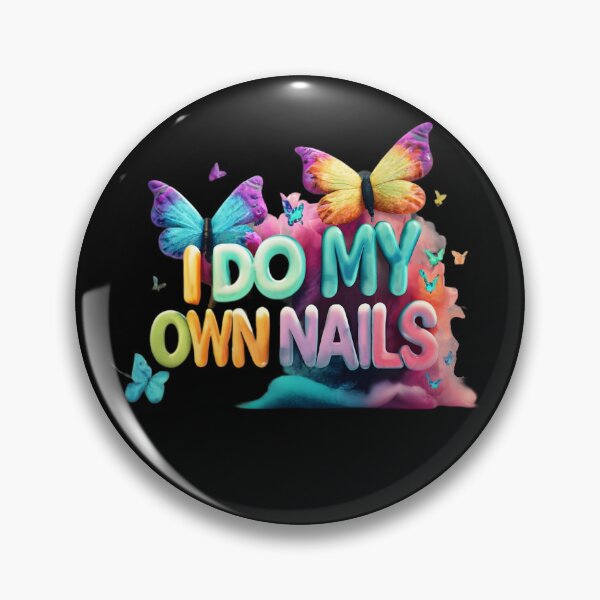 Item preview, I Do My Own Nails, Nail Art  designed and sold by RiffRaffGraffix.