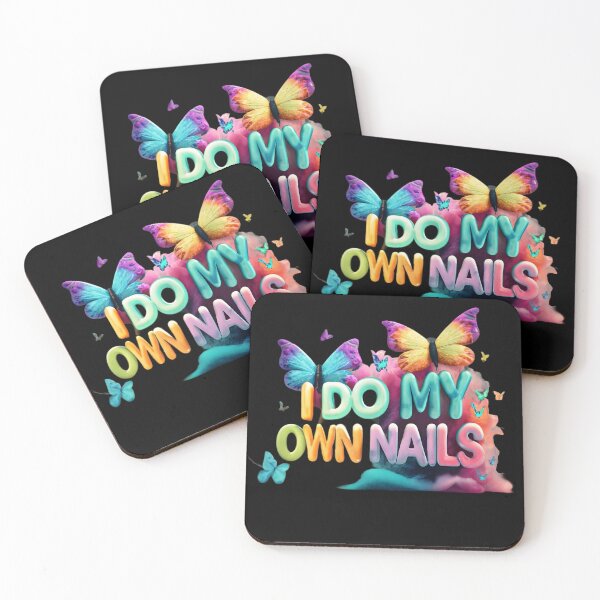 Item preview, I Do My Own Nails, Nail Art  designed and sold by RiffRaffGraffix.