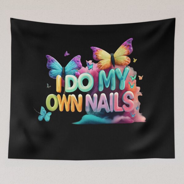 Item preview, I Do My Own Nails, Nail Art  designed and sold by RiffRaffGraffix.