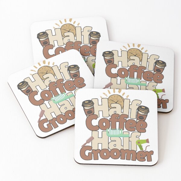 Item preview, Half coffee, half groomer designed and sold by Stardust4ever.