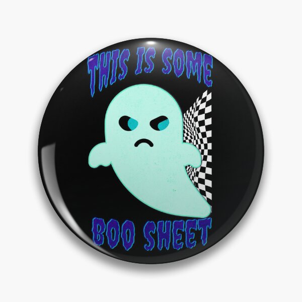 Artikelvorschau, This Is Some Boo Sheet Lustiger Halloween-Geist Gruselige Zielflagge Racing Ghost Vibes entworfen und verkauft von CarantinedChaos.