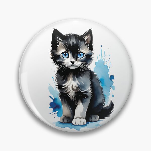 Item preview, Cute Kitten - Watercolor designed and sold by Belartee.