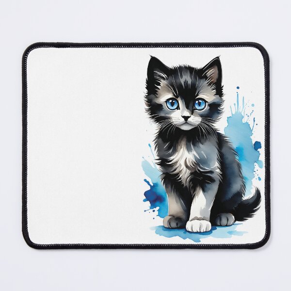 Item preview, Cute Kitten - Watercolor designed and sold by Belartee.