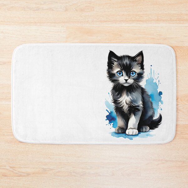 Item preview, Cute Kitten - Watercolor designed and sold by Belartee.