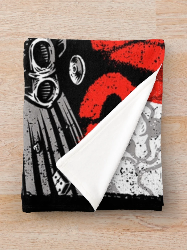 Thumbnail 3 of 6, Throw Blanket, Rancid Rancid Rancid Rancid Rancid Rancid Rancid designed and sold by RobertozCord.