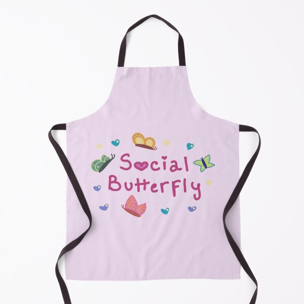 Item preview, Social butterfly cute design designed and sold by Agapeart111.