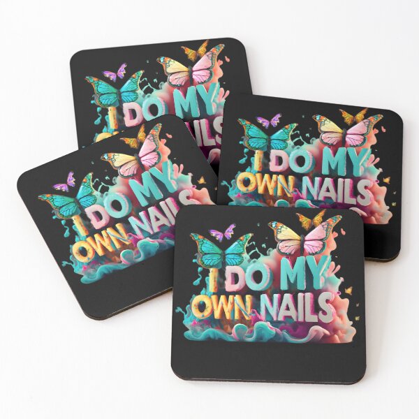 Item preview, I Do My Own Nails, Nail Art  designed and sold by RiffRaffGraffix.