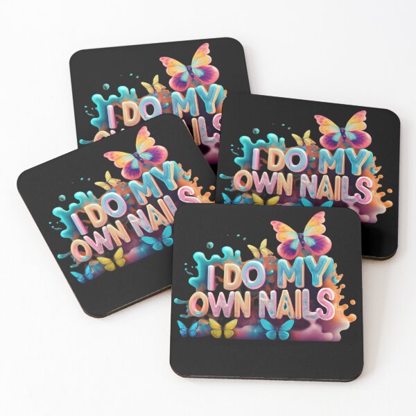 Item preview, I Do My Own Nails, Nail Art  designed and sold by RiffRaffGraffix.